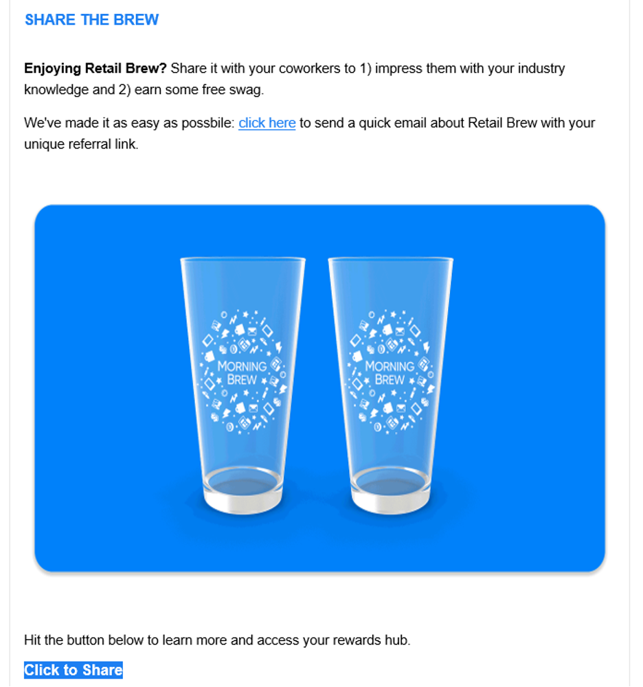 Email Sharing Invitation - Example