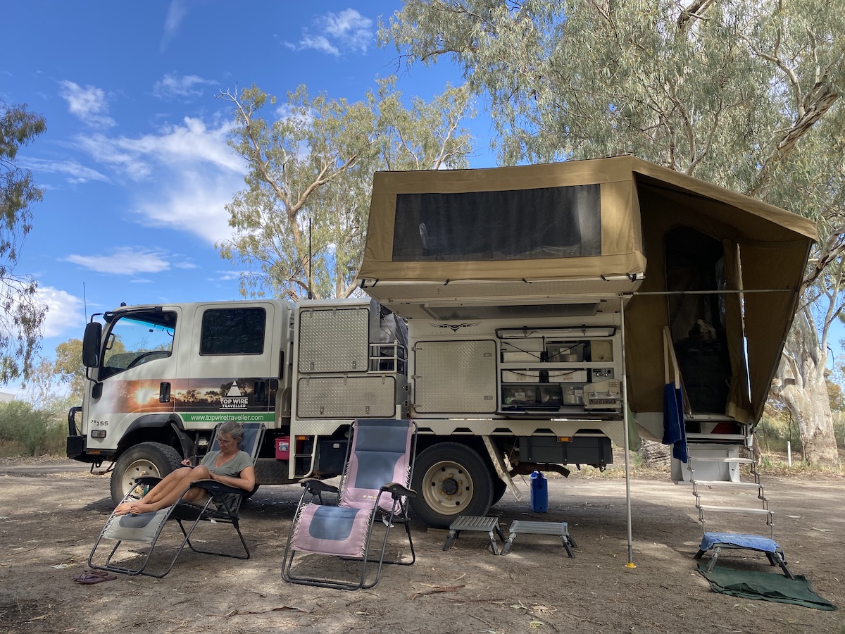 Andrew Murray's truck camper - it's impressive!